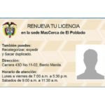 licencia de conducción en Medellín